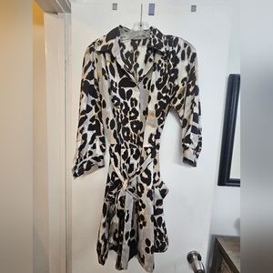EUC Eliza J Animal Print Dress Size 10